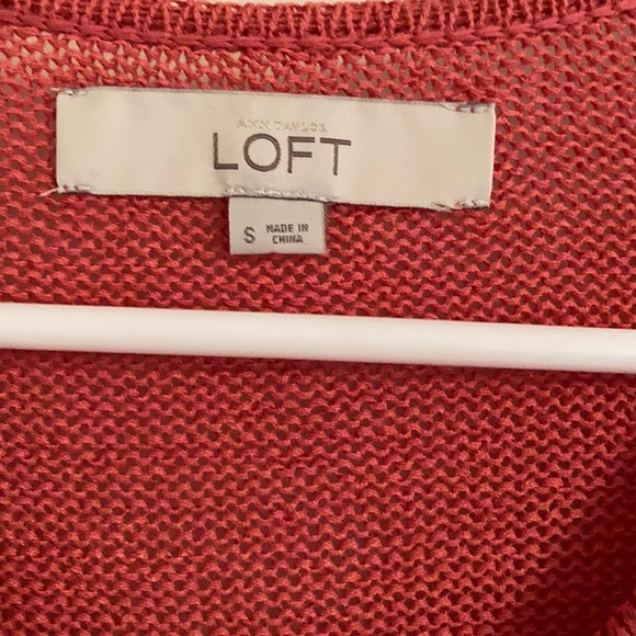 LOFT tie up sweater - Picture 2 of 5